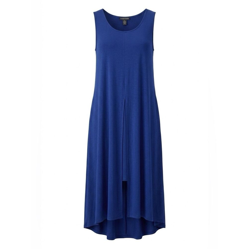 Sleeveless Violet Blue Dress Size XL NWT